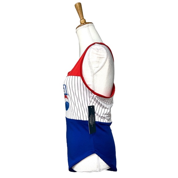 PEPSI SWIMSUIT WOMENS SIZE XL ONE PIECE SWIM WEAR BATHING SUIT LOGO - Picture 2 of 8